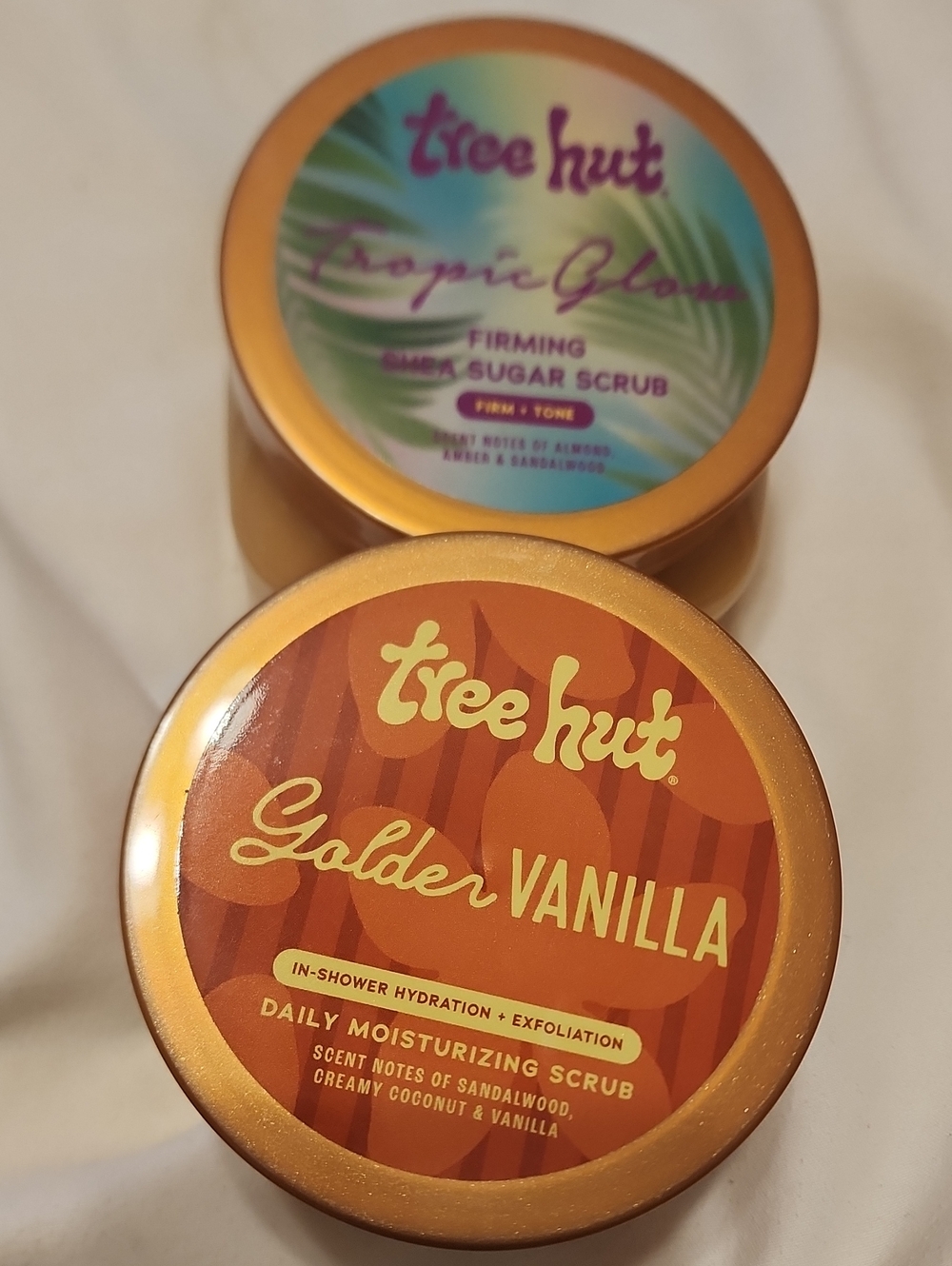 Tree Hut Firming Shea Sugar Scrub & Daily Moisturizing Scrub